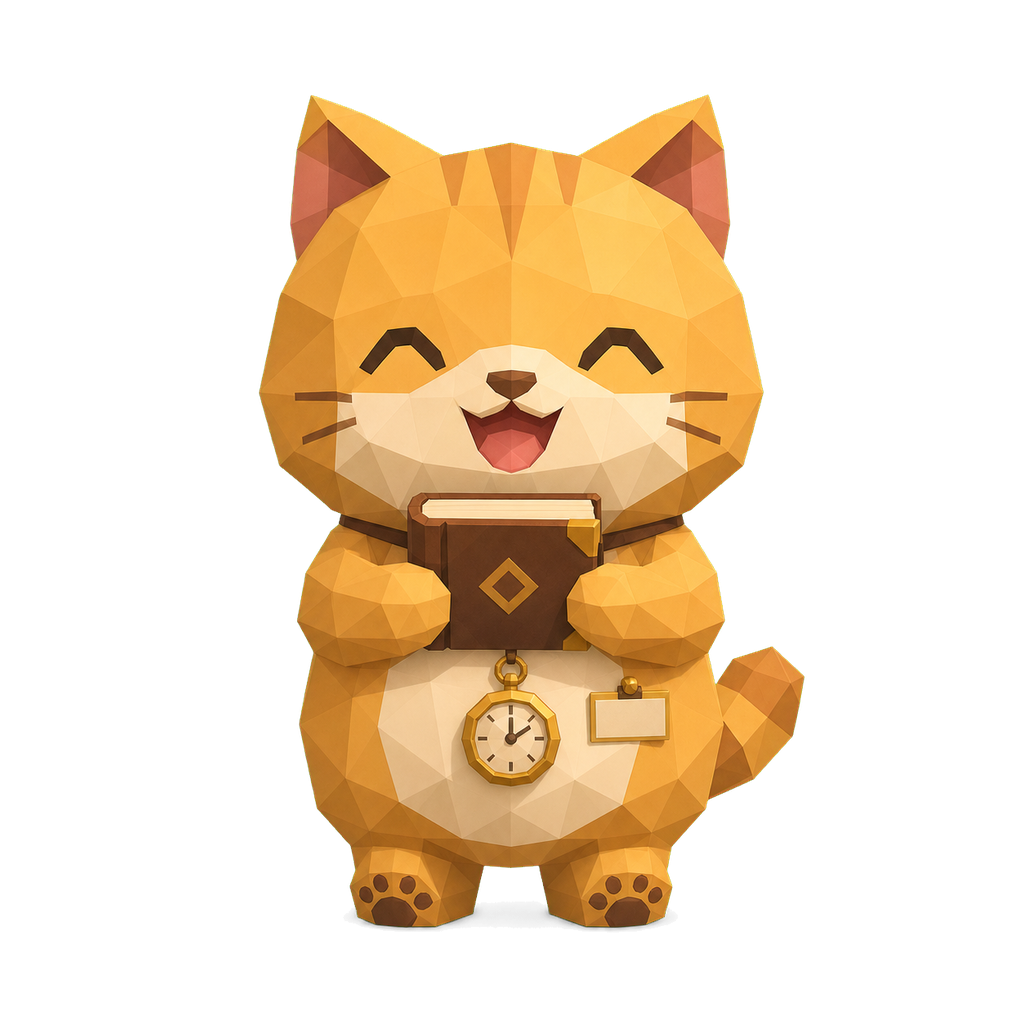 Haru mascot — happy