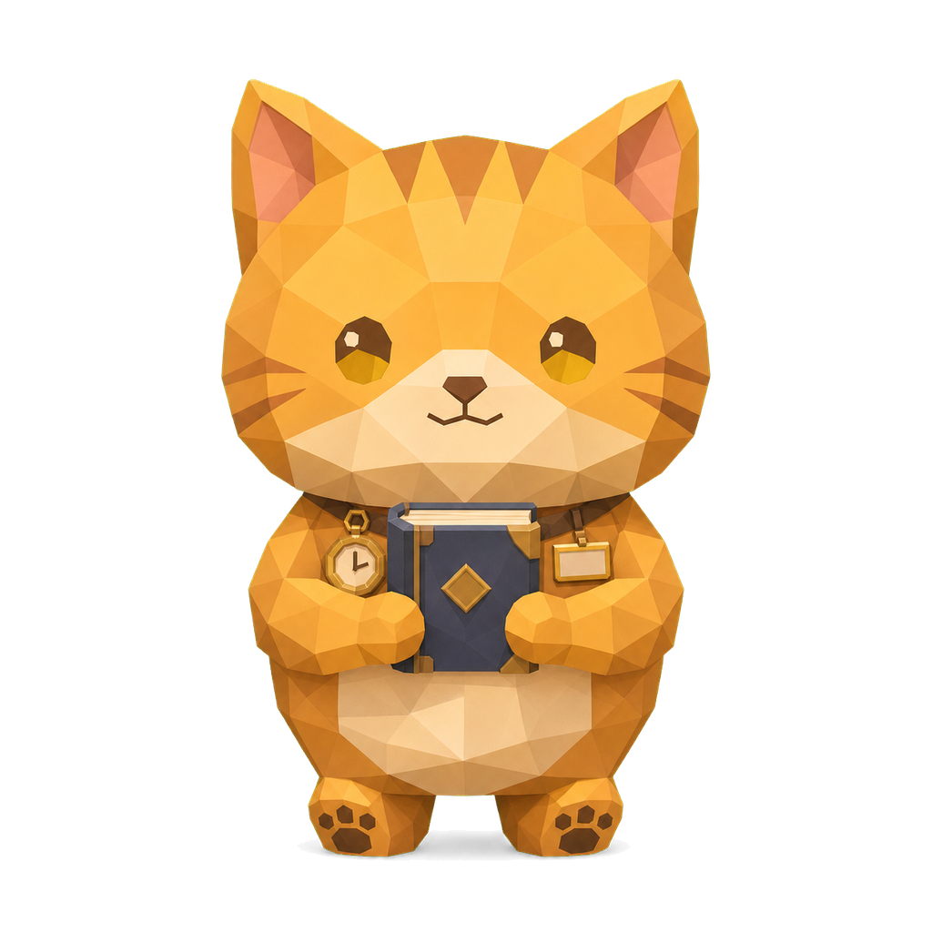 Haru mascot — idle